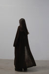 SWAYING/KNIT Seamless Mohair Long Suit SW212SZ71 Brown PS38